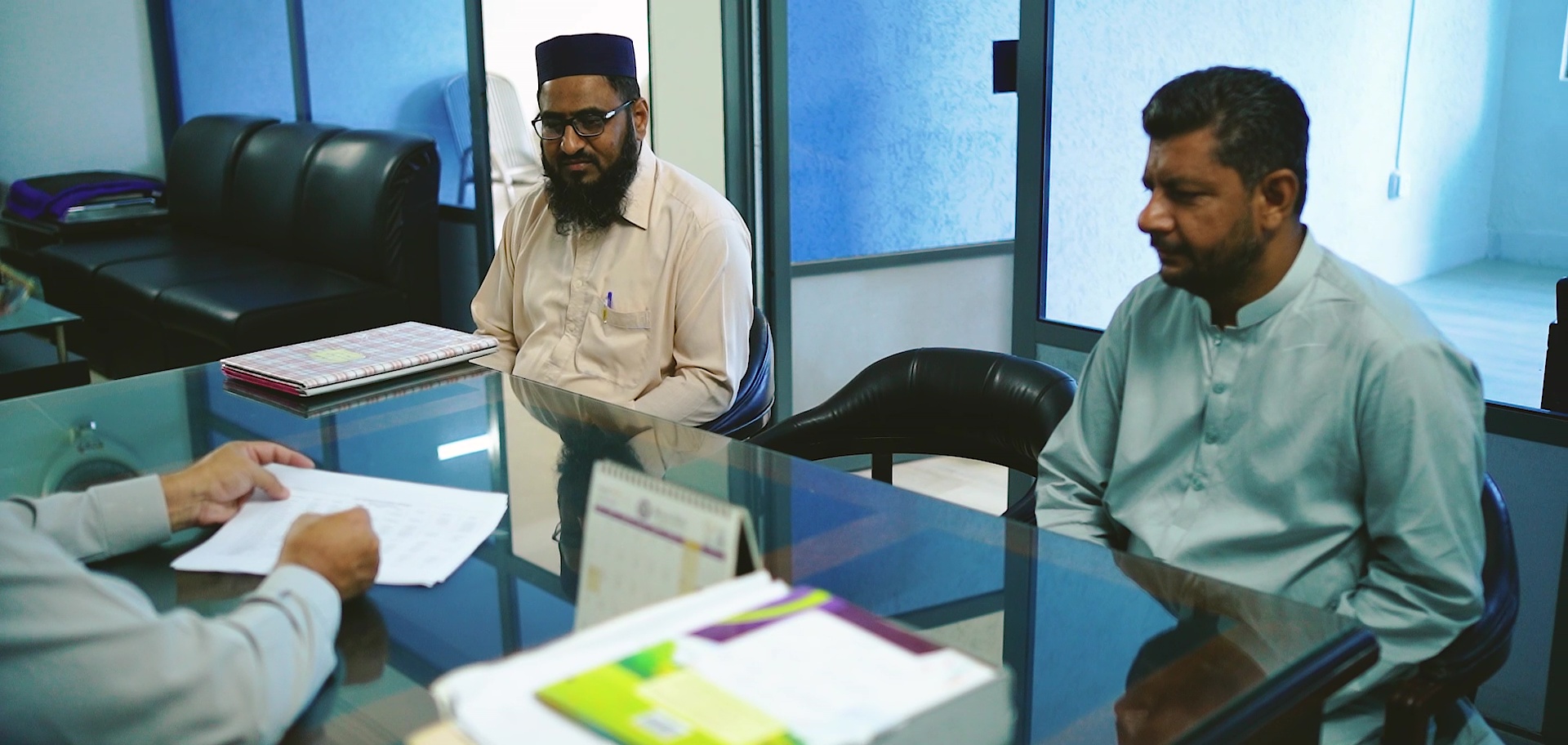 Discussion with Staff